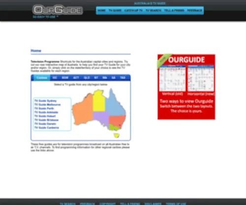 Ourguide.com.au(Tv guide from ourguide) Screenshot