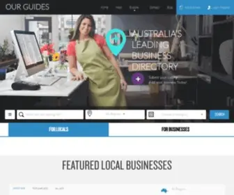 Ourguides.com.au(Our Guides) Screenshot