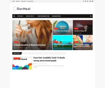 Ourheal.com(Will keep you up) Screenshot