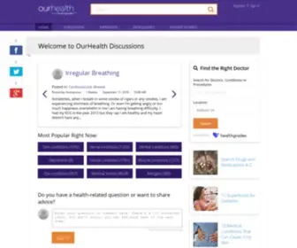 Ourhealth.com(Our Health) Screenshot