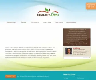 Ourhealthylives.org(Our Healthy Lives) Screenshot