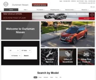 Ourismannissan.com(Ourisman Nissan) Screenshot