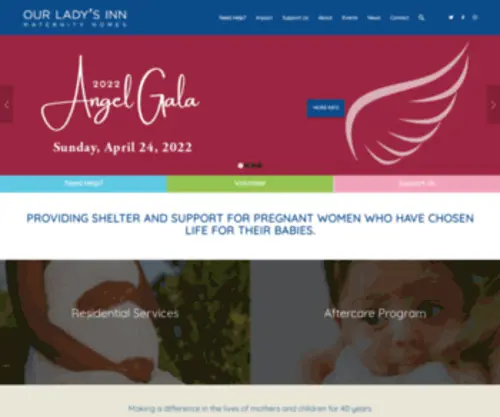 Ourladysinn.org(Maternity Homes) Screenshot