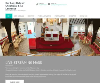 Ourladysolney.co.uk(Roman Catholic Diocese of Northampton) Screenshot