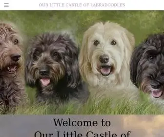 Ourlittlecastleoflabradoodles.com(OUR LITTLE CASTLE OF LABRADOODLES) Screenshot