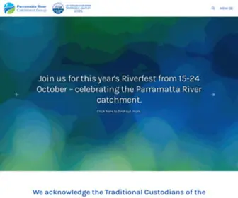 Ourlivingriver.com.au(Parramatta River) Screenshot