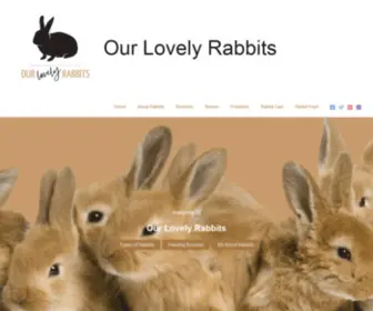 Ourlovelyrabbits.com(Our Lovely Rabbits) Screenshot