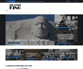 Ourlutherking.com(Our Luther King) Screenshot