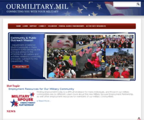 Ourmilitary.mil(Ourmilitary) Screenshot