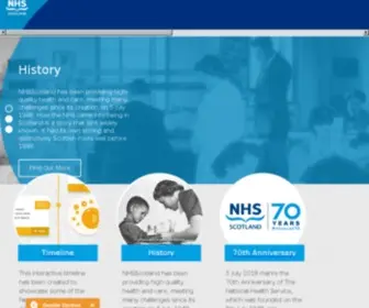 Ournhsscotland.com(Our NHS Scotland) Screenshot