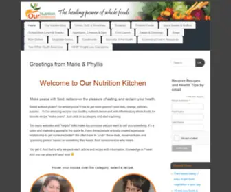 Ournutritionkitchen.com(Ournutritionkitchen) Screenshot