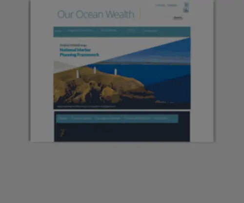 Ouroceanwealth.ie(Our Ocean Wealth) Screenshot