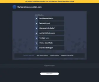 Ourparallelconnection.com(Ourparallelconnection) Screenshot