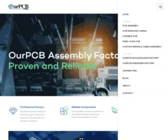 Ourpcb.com(PCB Assembly) Screenshot