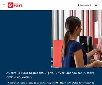 Ourpost.com.au(Australia Post) Screenshot