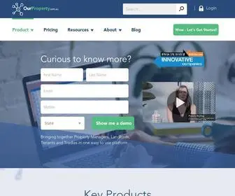 Ourproperty.com.au(Property Management Made Easy) Screenshot