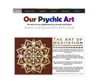 Ourpsychicart.com(Ourpsychicart) Screenshot