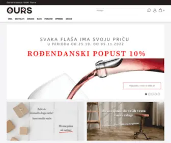 Ours.rs(OURS Vinoteka &amp; Rakija Shop) Screenshot