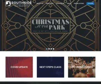 Oursbc.org(Southside Baptist Church) Screenshot