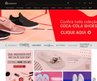 Ourshoes.com.br(Tênis Feminino Coca Cola) Screenshot