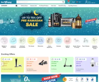 Ourshopee.com(Online Shopping) Screenshot