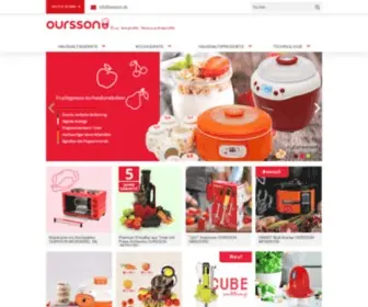 Oursson.de(Schweizerische) Screenshot