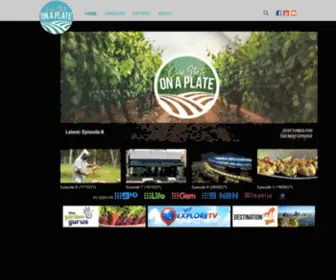 Ourstateonaplate.tv(Our State On A Plate) Screenshot