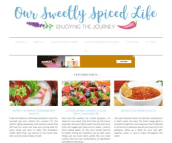 Oursweetlyspicedlife.com(Our Sweetly Spiced Life) Screenshot