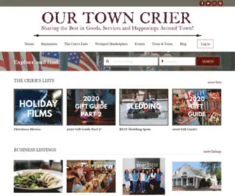 Ourtowncrier.com(Westport-Weston Ct) Screenshot