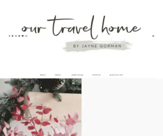 Ourtravelhome.com(A travel & interiors blog) Screenshot