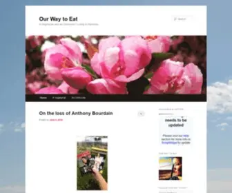 Ourwaytoeat.com(Our Way to Eat) Screenshot