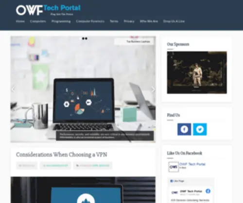 Ourwebftp.com(OWF Tech Portal) Screenshot