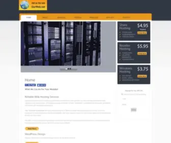 Ourweb.net(Complete Web Hosting) Screenshot