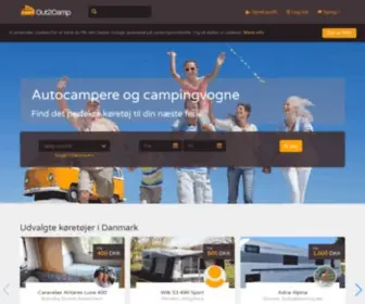 Out2Camp.dk(Autocamper og campingvogn udlejning nær dig) Screenshot