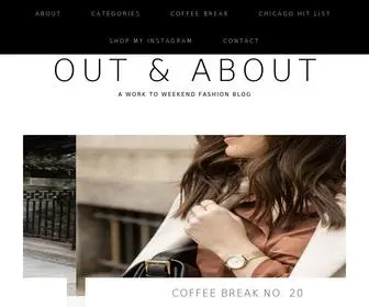 Outaboutblog.com(A Work to Weekend Fashion Blog) Screenshot