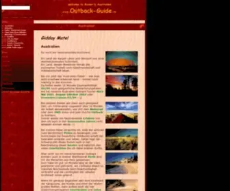 Outback-Guide.de(Australien Outback) Screenshot