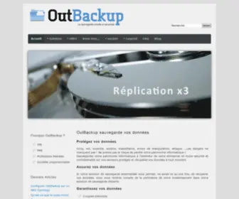 Outbackup.com(La sauvegarde simple et sécurisée) Screenshot
