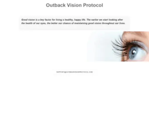 Outbackvisionprotocol.com(Outbackvisionprotocol) Screenshot