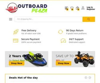 Outboardplaza.com(Plaza Outboard) Screenshot