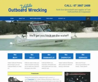 Outboardwrecking.com.au(Yatala Outboard Servicing and Wrecking Brisbane) Screenshot