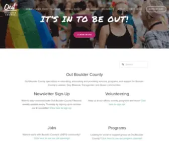 Outboulder.org(Out Boulder County) Screenshot