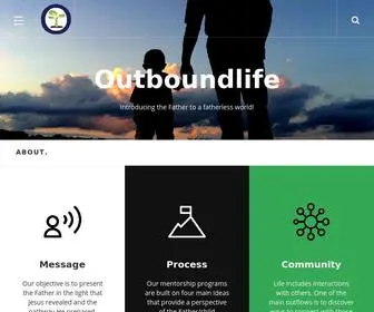 Outboundlife.org(Introducing the Father to the fatherless) Screenshot