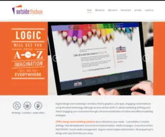 Outboxin.com(Branding by Design) Screenshot