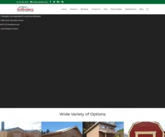 Outbuilders.com(Storage Sheds Oregon) Screenshot