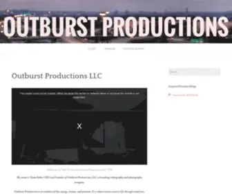 Outburstproductions.com(Outburst Productions) Screenshot