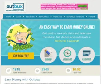 Outbux.com(Outbux) Screenshot