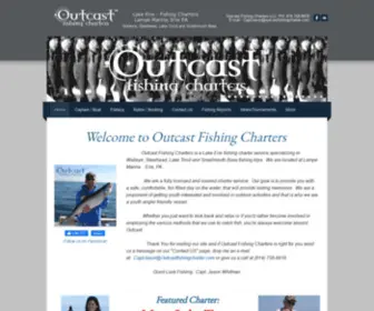 Outcastfishingcharter.com(Outcast Fishing Charters LLC Lampe Marina) Screenshot