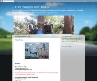 Outcasthikers.com(The Outcasts Hike Again) Screenshot