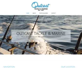 Outcasttackleandmarine.com(Outcast Tackle and Marine) Screenshot