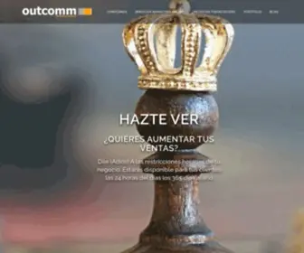 Outcomm.es(Agencia de Marketing online) Screenshot